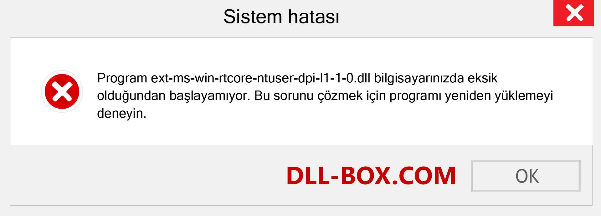 ext-ms-win-rtcore-ntuser-dpi-l1-1-0.dll dosyası eksik mi? Windows 7, 8, 10 için İndirin - Windows'ta ext-ms-win-rtcore-ntuser-dpi-l1-1-0 dll Eksik Hatasını Düzeltin, fotoğraflar, resimler
